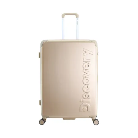 Duża walizka Discovery Focus złota 105l